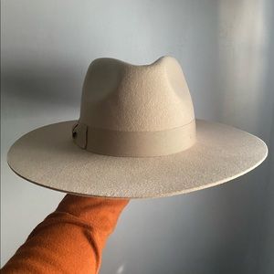 WYETH Wide Brim Womens Sand Rancher Hat.